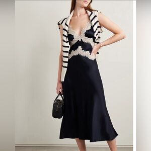 Doen Obelia Silk Lace Slip Dress